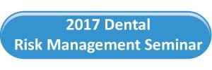 A blue box with the words dental management in it.